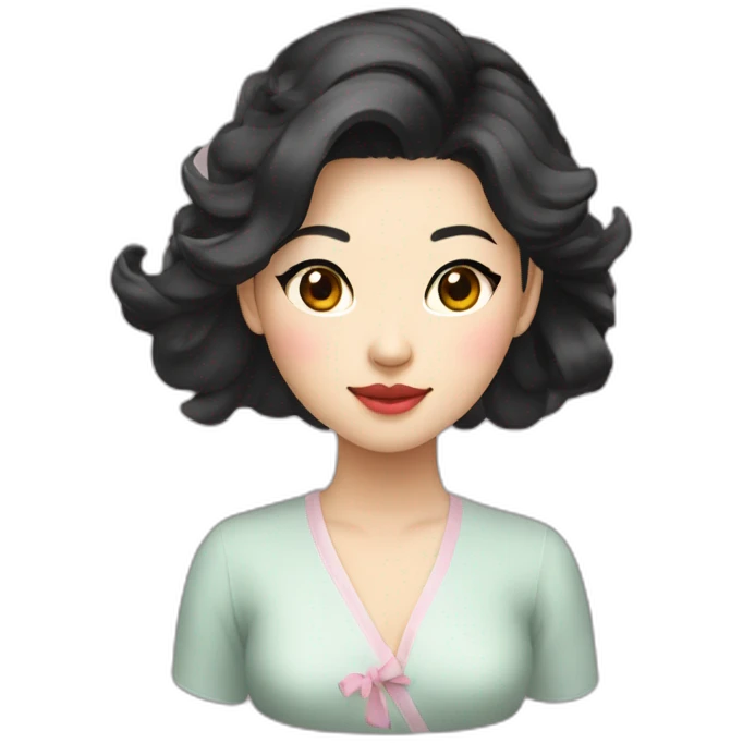 Evelyn Cathy Widjaja - chinese girl emoji