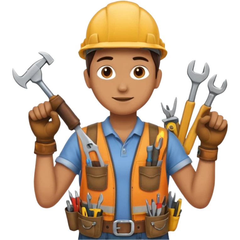 Repairs and Maintenance, tools belt emoji