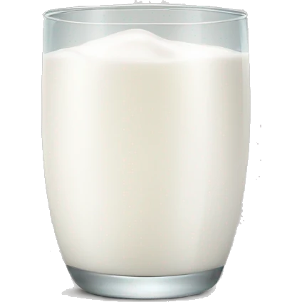 milk in glass emoji