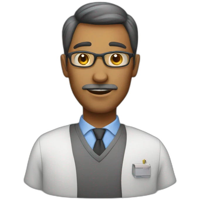 Math teacher emoji