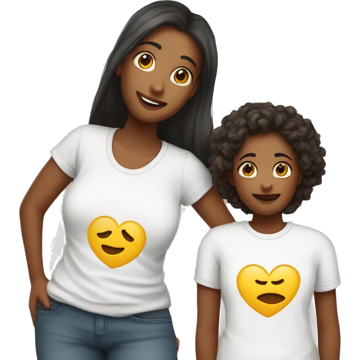 mulher loira com uma camiseta branca fazendo coração com as mãos emoji