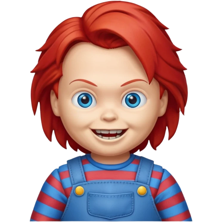 Un emojin de chuky emoji