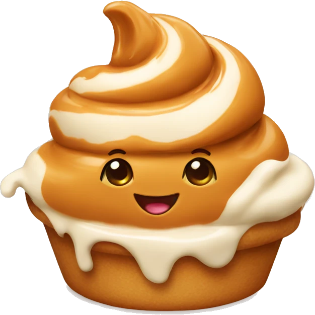 caramel cream emoji