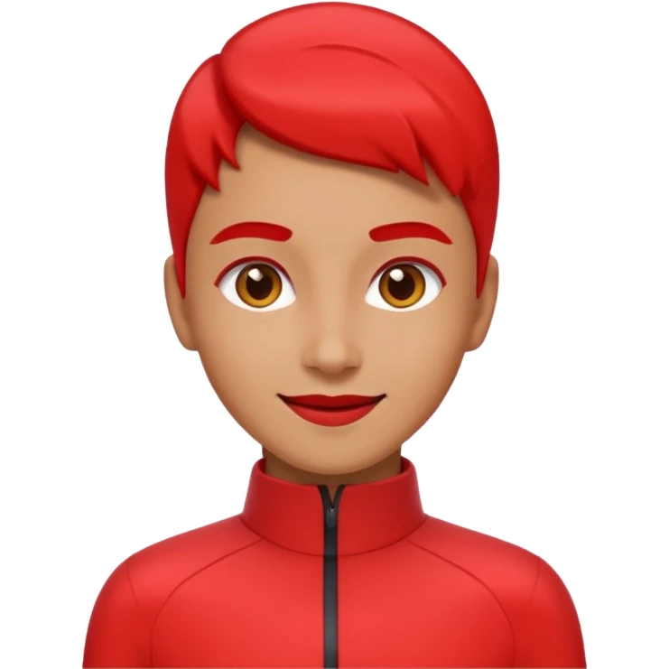 CYBERPUNK HAPPY RED emoji