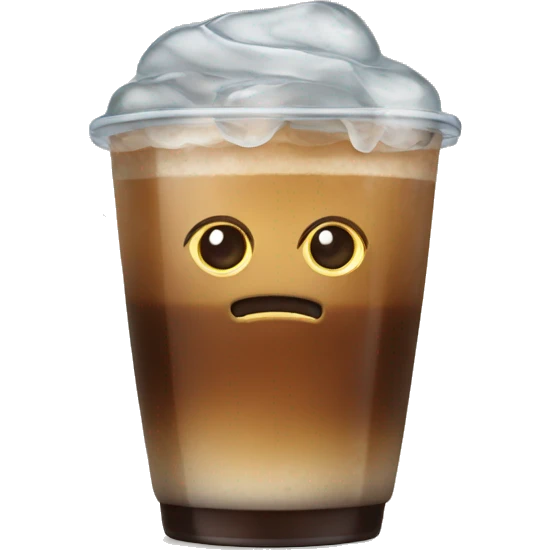 Iced coffe emoji