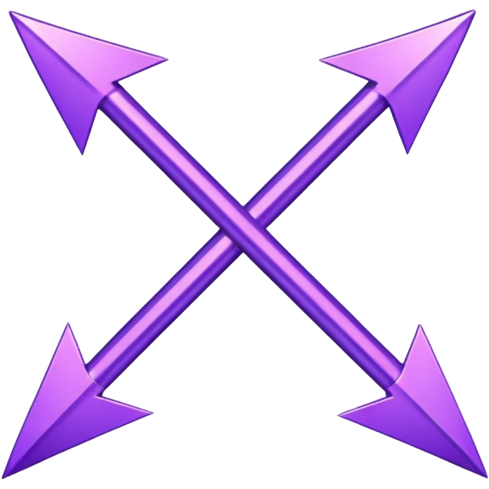 The "Trading Arrow" (Visual)
Instead of the word "FOR," use a custom double-arrow emoji.

Image: Two arrows pointing at each other ↔️ or a circular swap icon 🔄.

Color: Make the arrows Bright Purple. emoji