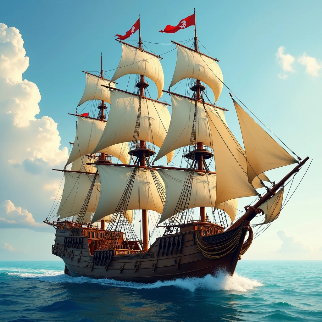 pirate ship emoji