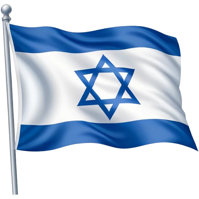 Israel flag with “NO” symbol emoji