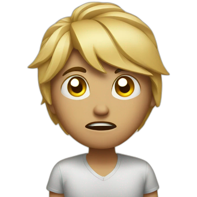 stressed emoji