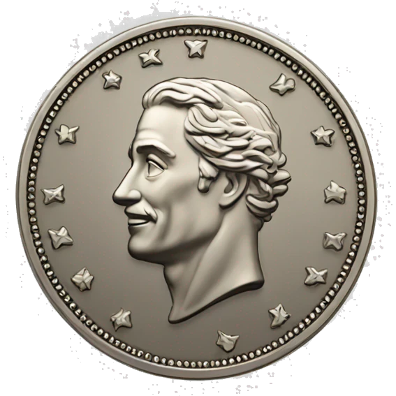 TRUE coin emoji