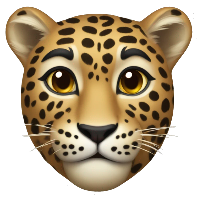 Corazón leopardo emoji