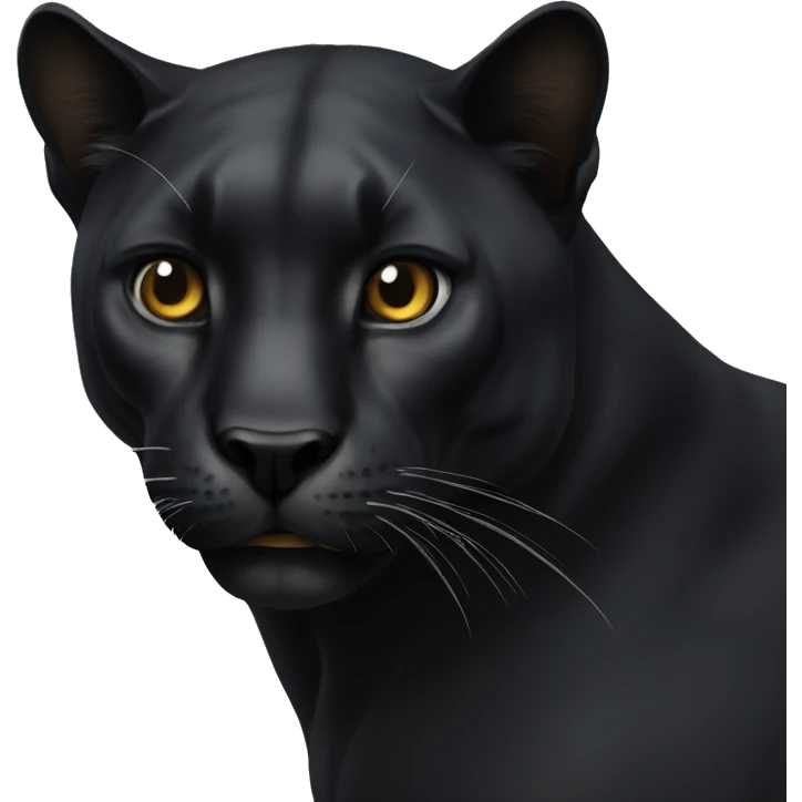 Animal pantera negra emoji