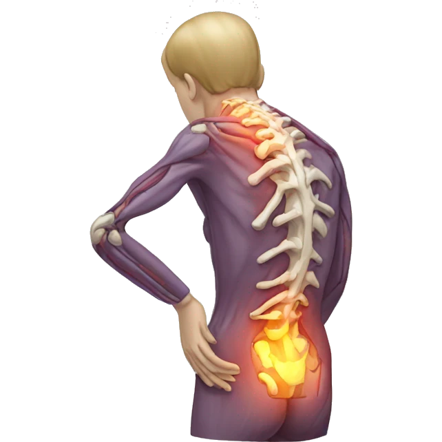 backpain anatomy emoji