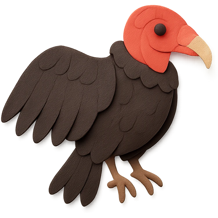 turkey vulture emoji