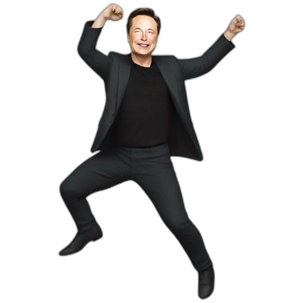 Elon musk dancing emoji