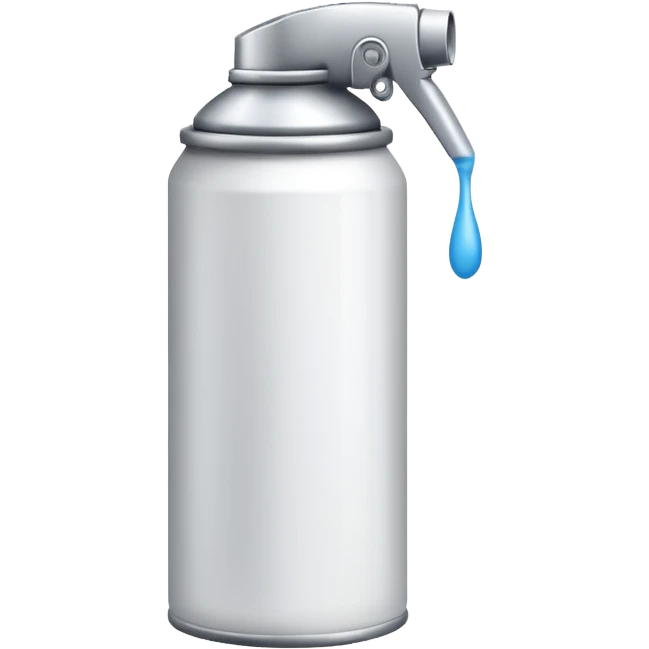 white Spray Paint Can emoji