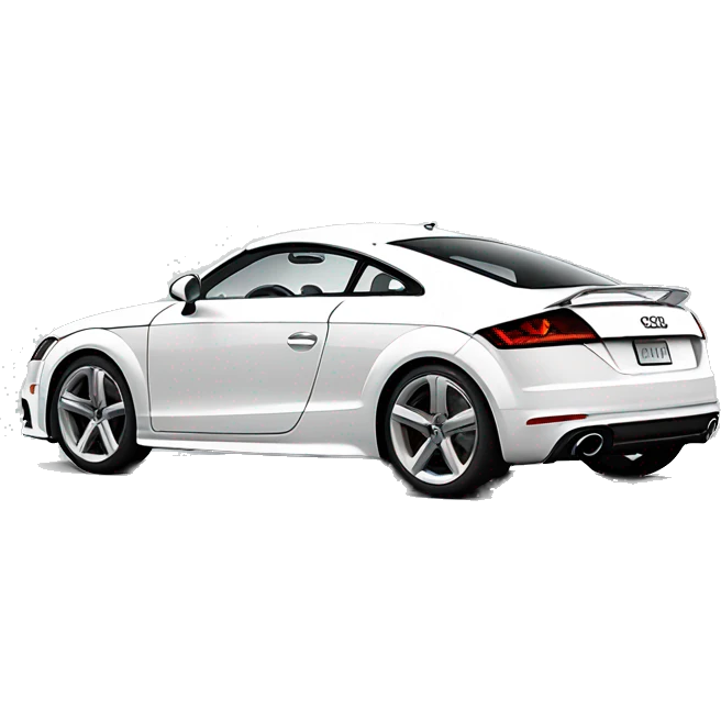 White Audi tts emoji