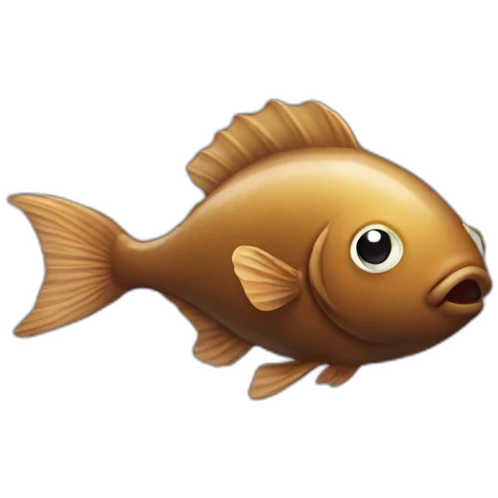 poop fish emoji