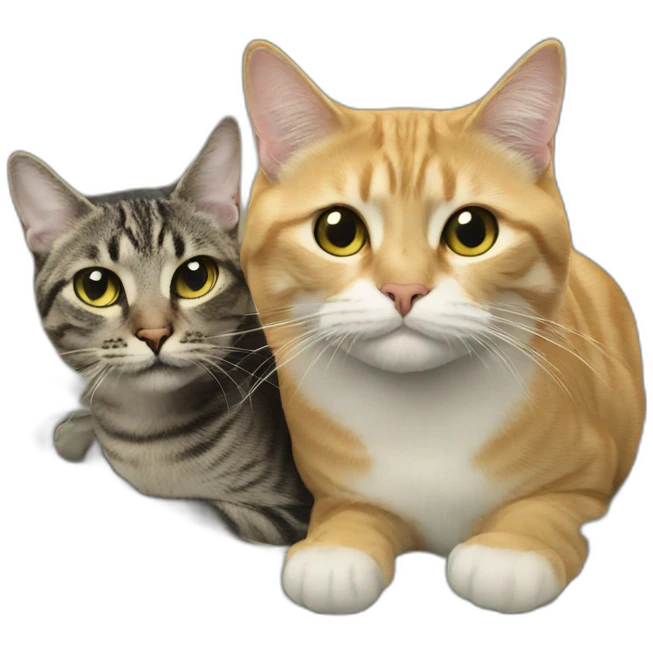 Money and cat emoji