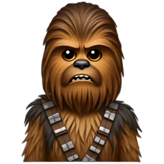 Sad Chewbacca emoji