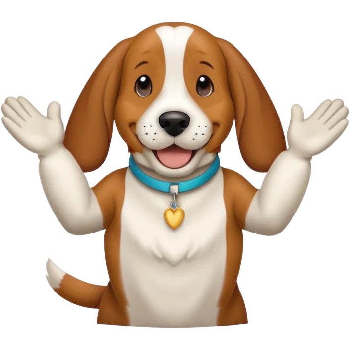 bassethound clapping emoji