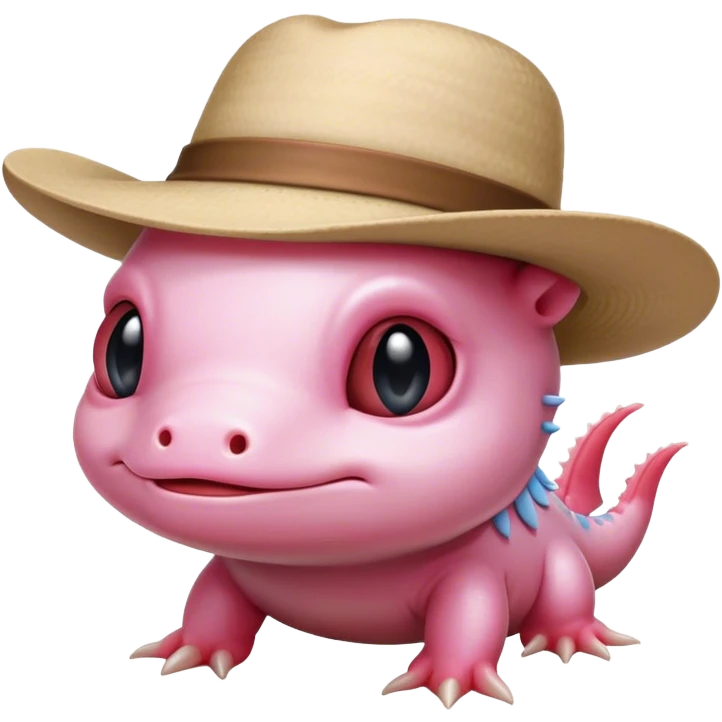 Amish axolotl emoji