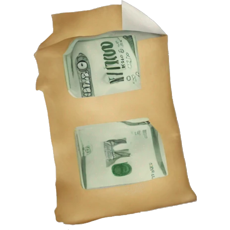 credit from a bank emoji