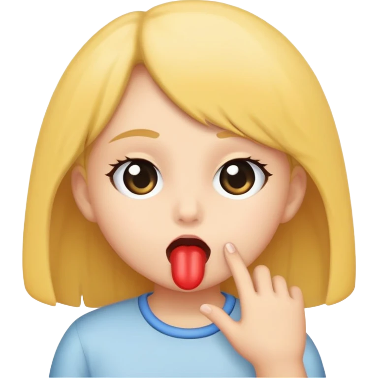 Little Sister blowjob  emoji