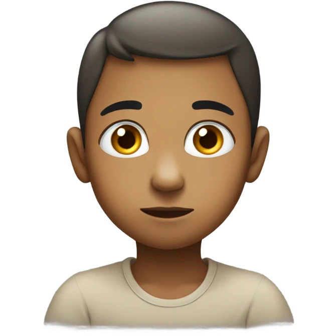 kid thinking emoji