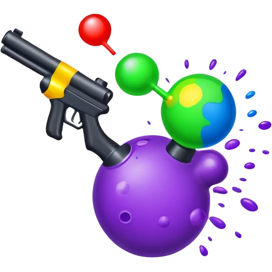 Paintball emoji