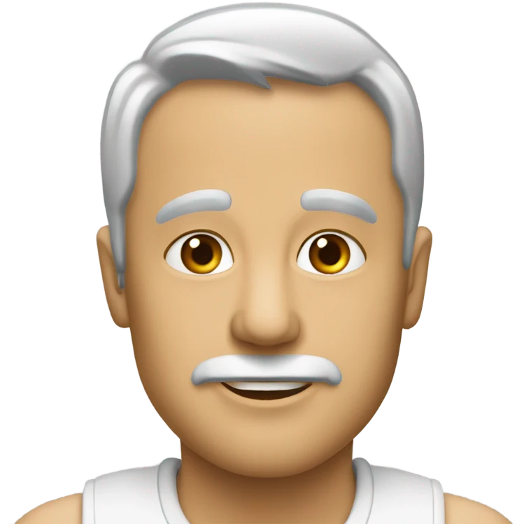Слоник который показывает язык emoji