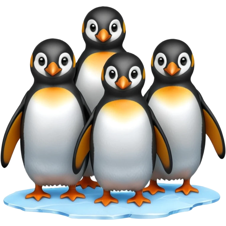 Penguins Are Very Cold emoji