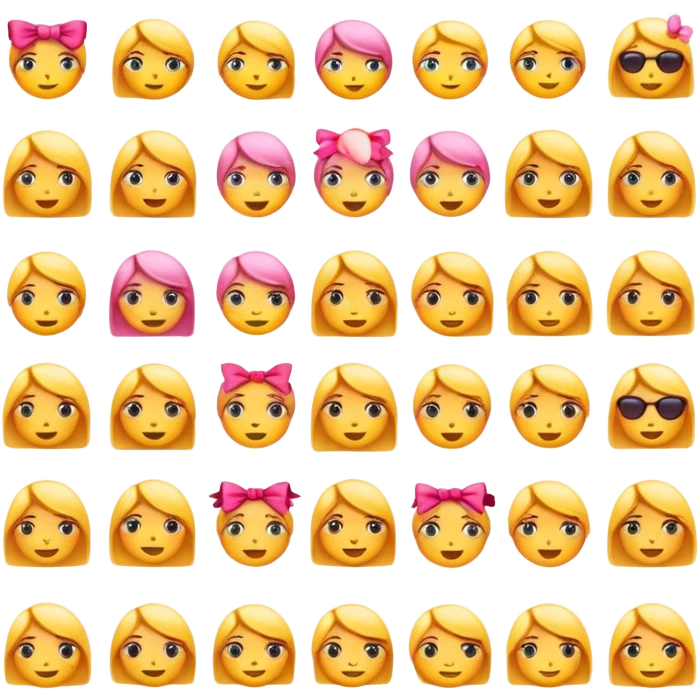 Girly emojis  emoji