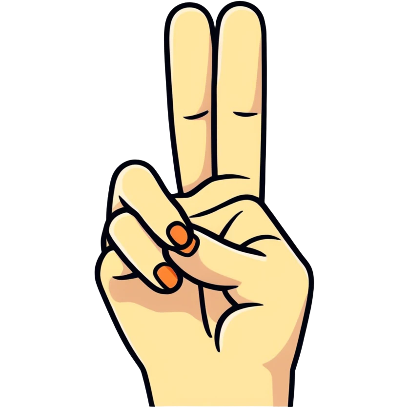 A foot holding up the middle finger emoji