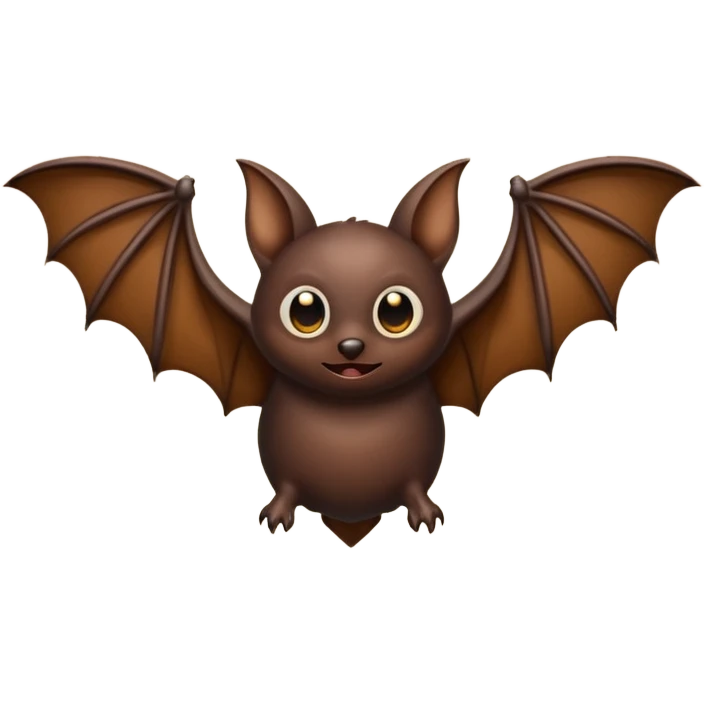 Flying bat emoji