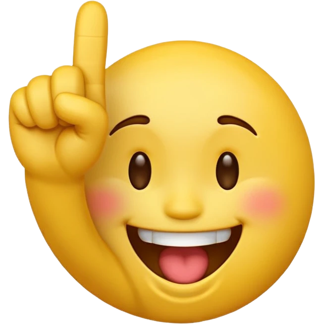 A laughing emoji that middle finger me emoji