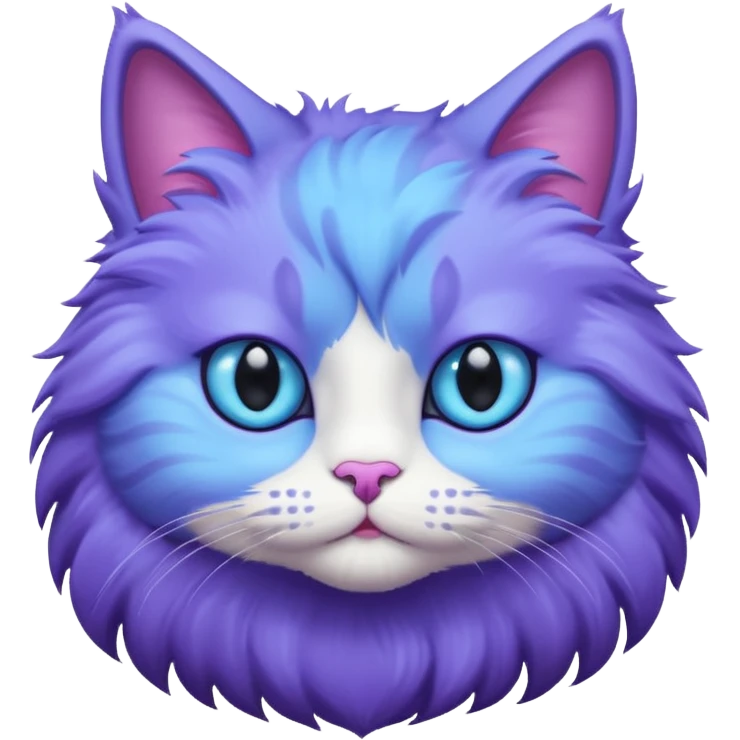 purple cat emoji