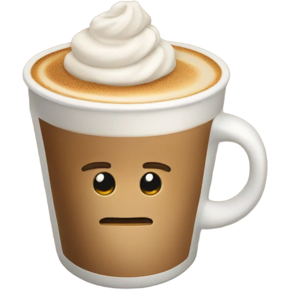 Coffee latte  emoji