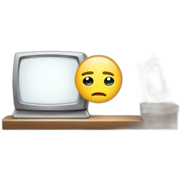 watching the phone emoji