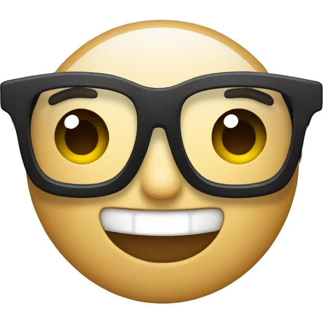 Glasses off emoji