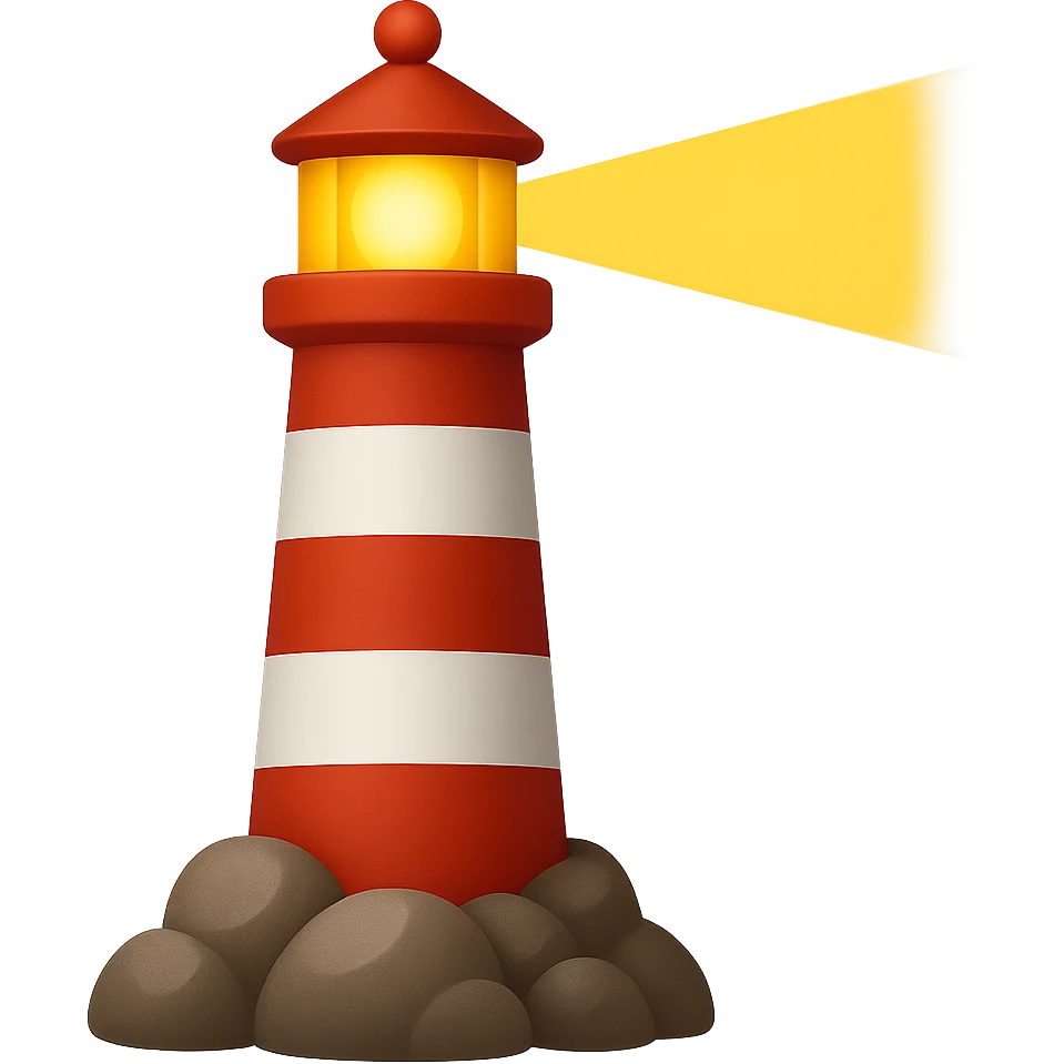 lighthouse emoji