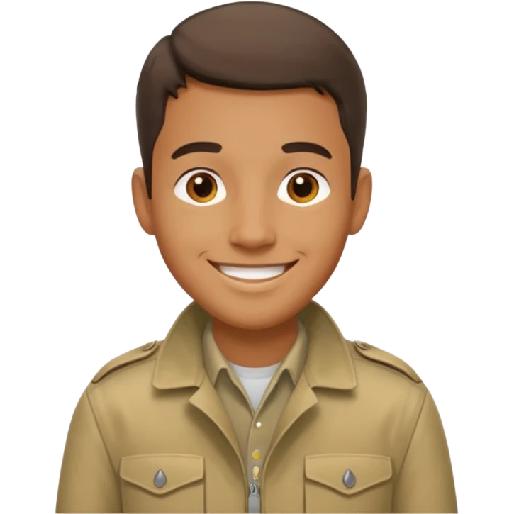 safari jacket men  emoji