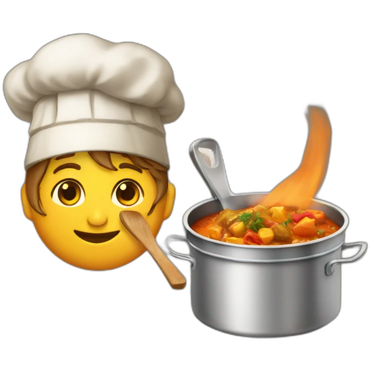 steppe curry cooking curry emoji