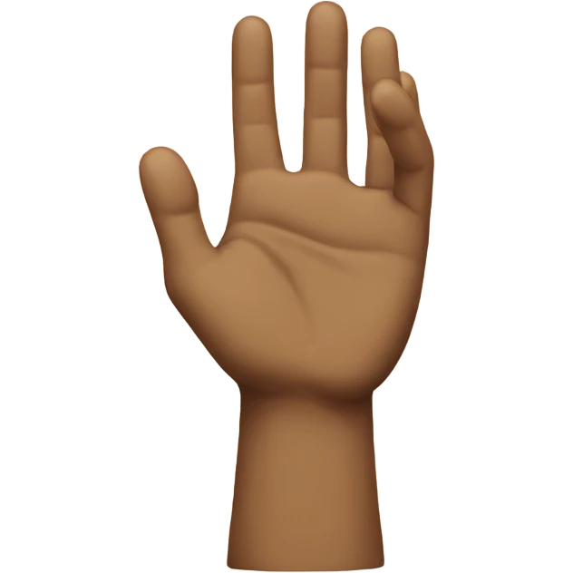 Talk to the hand emoji