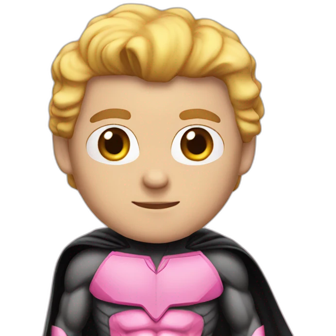 Batman pink emoji