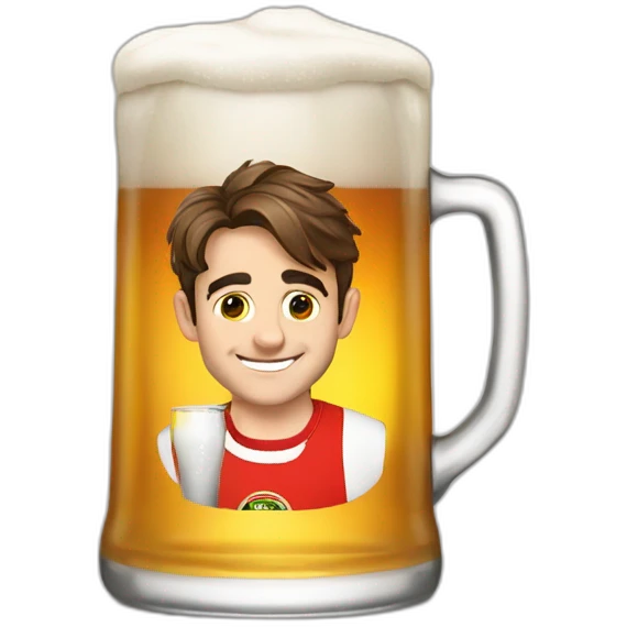 Charles-Leclerc-drink-beer emoji