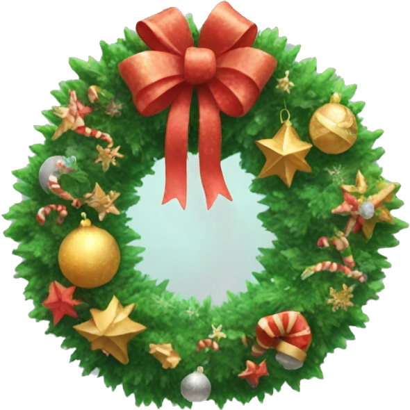 Decorated Christmas Reef emoji