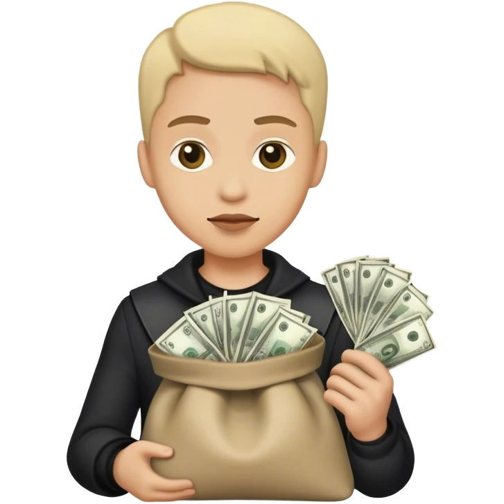 A thief  emoji