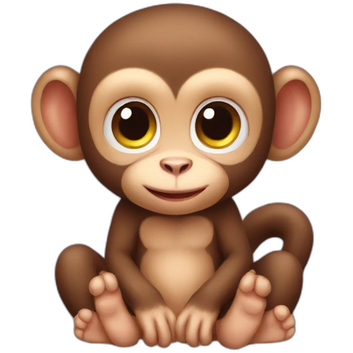 baby monkey emoji