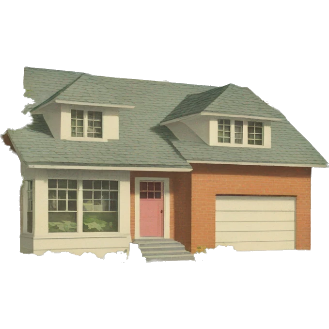 house 1950s emoji